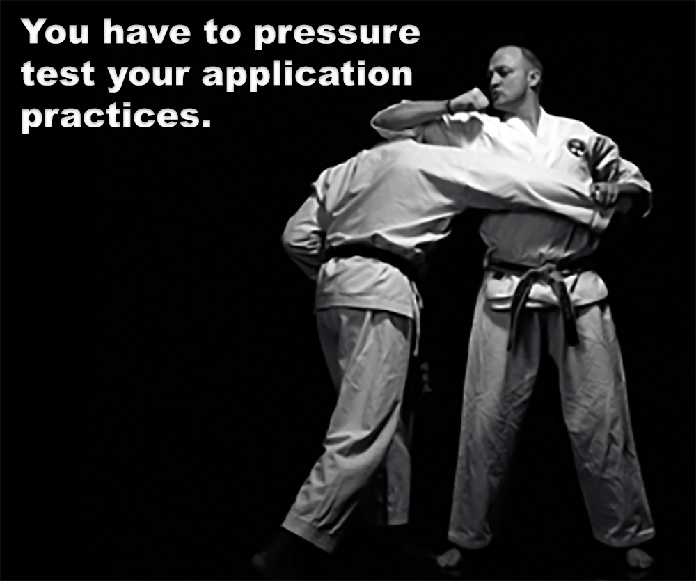 You have to pressure test your application practices image