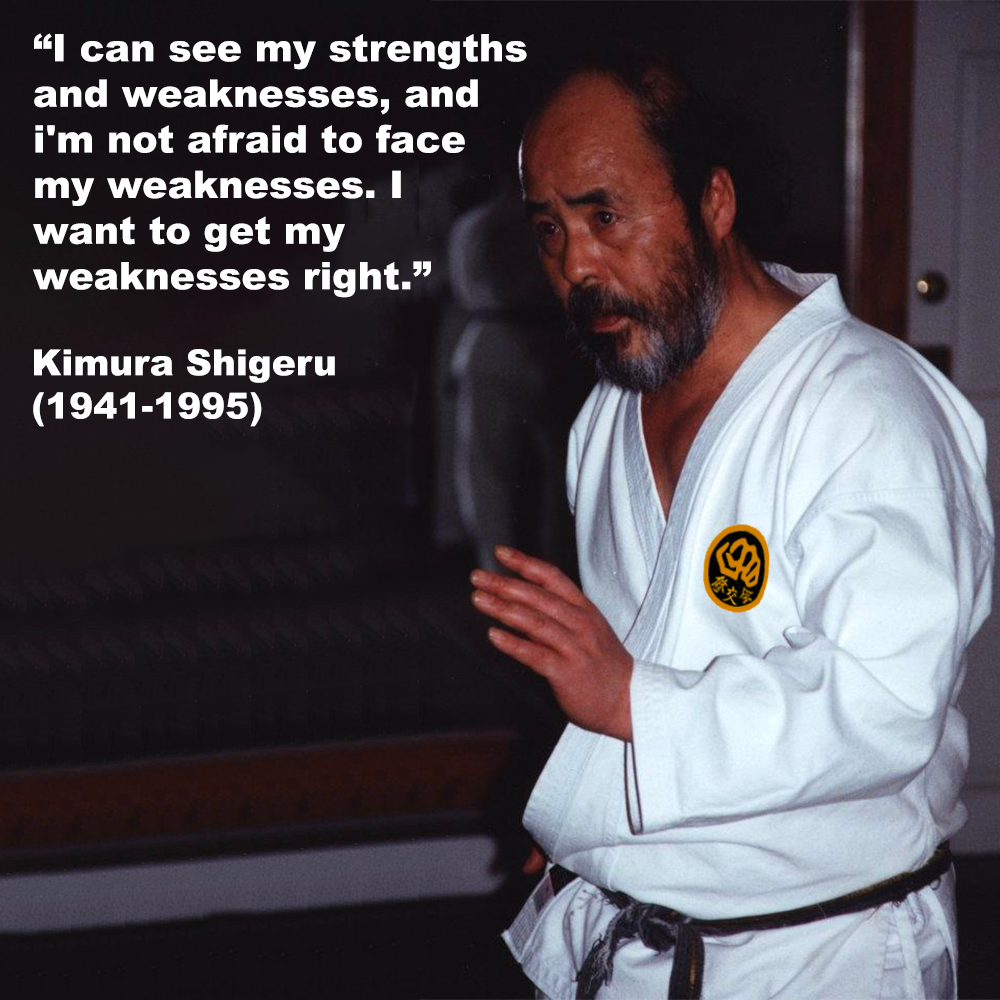 I can see my strengths and weaknesses, and i’m not afraid to face my weaknesses. image