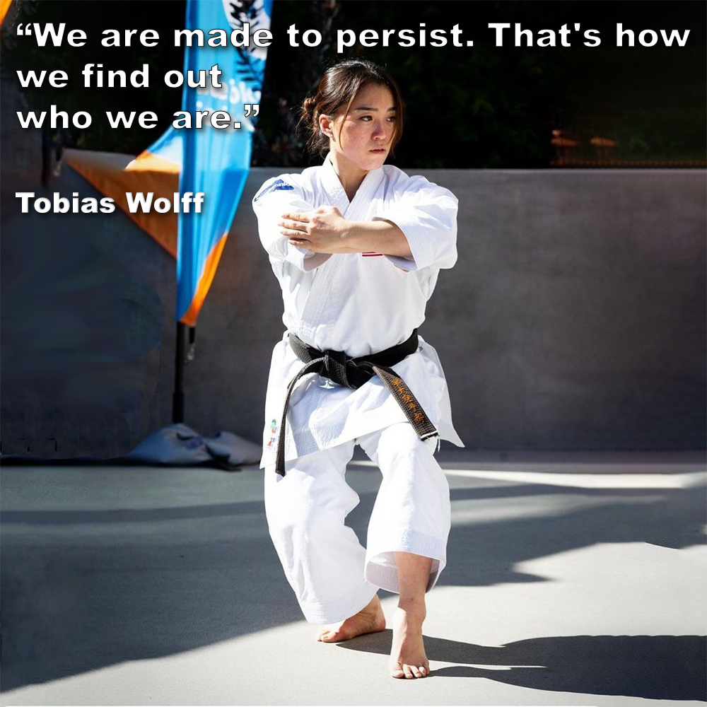 We are made to persist. That’s how we find out who we are. image