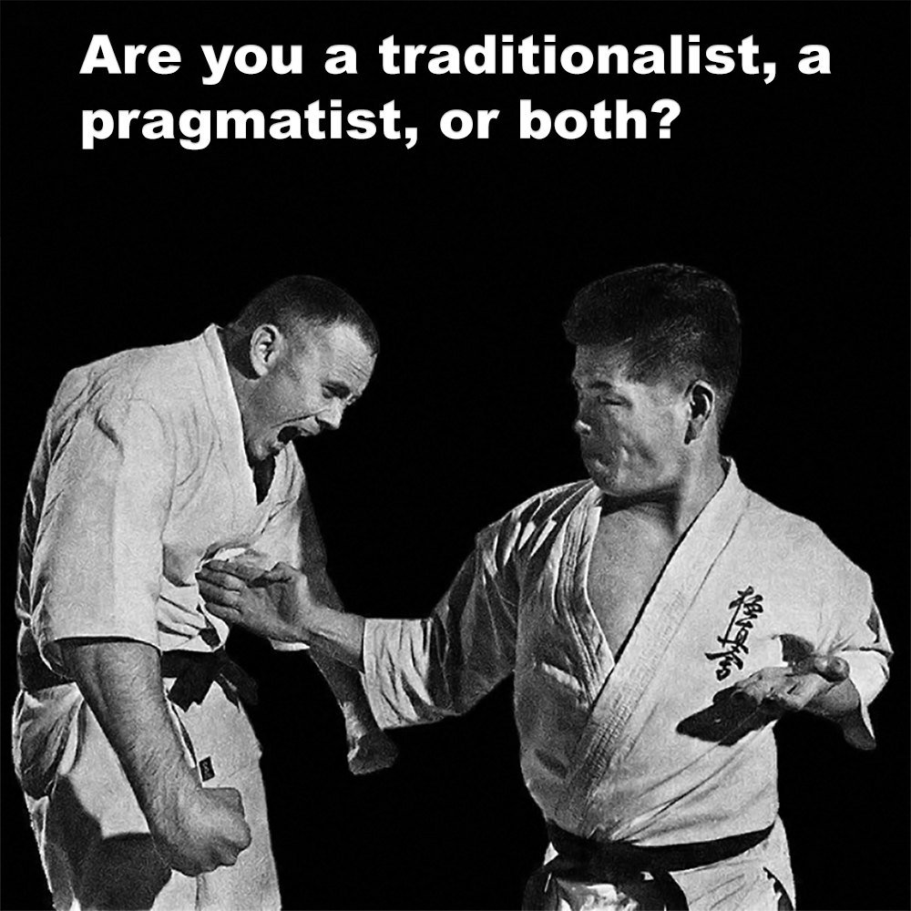 Are you a traditionalist, a pragmatist, or both? image