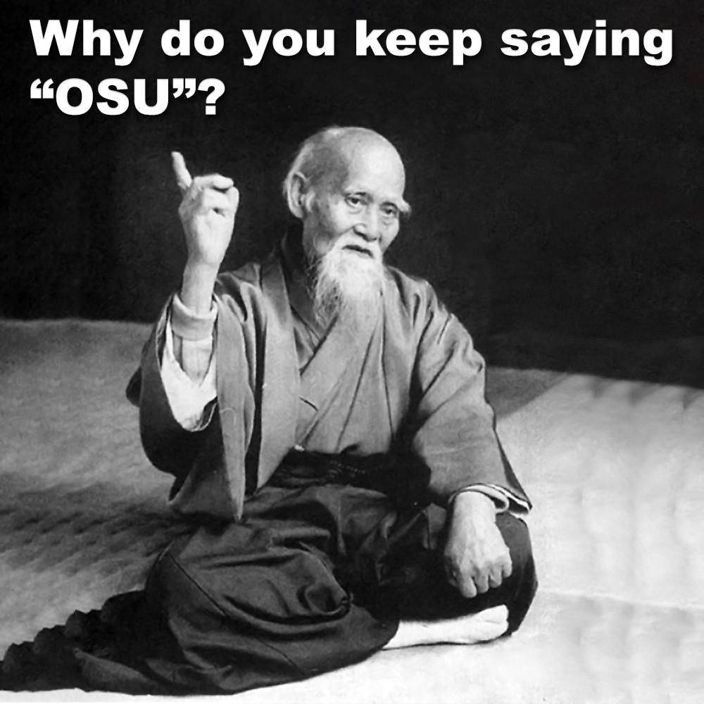 Why do you keep saying 'OSU'? image