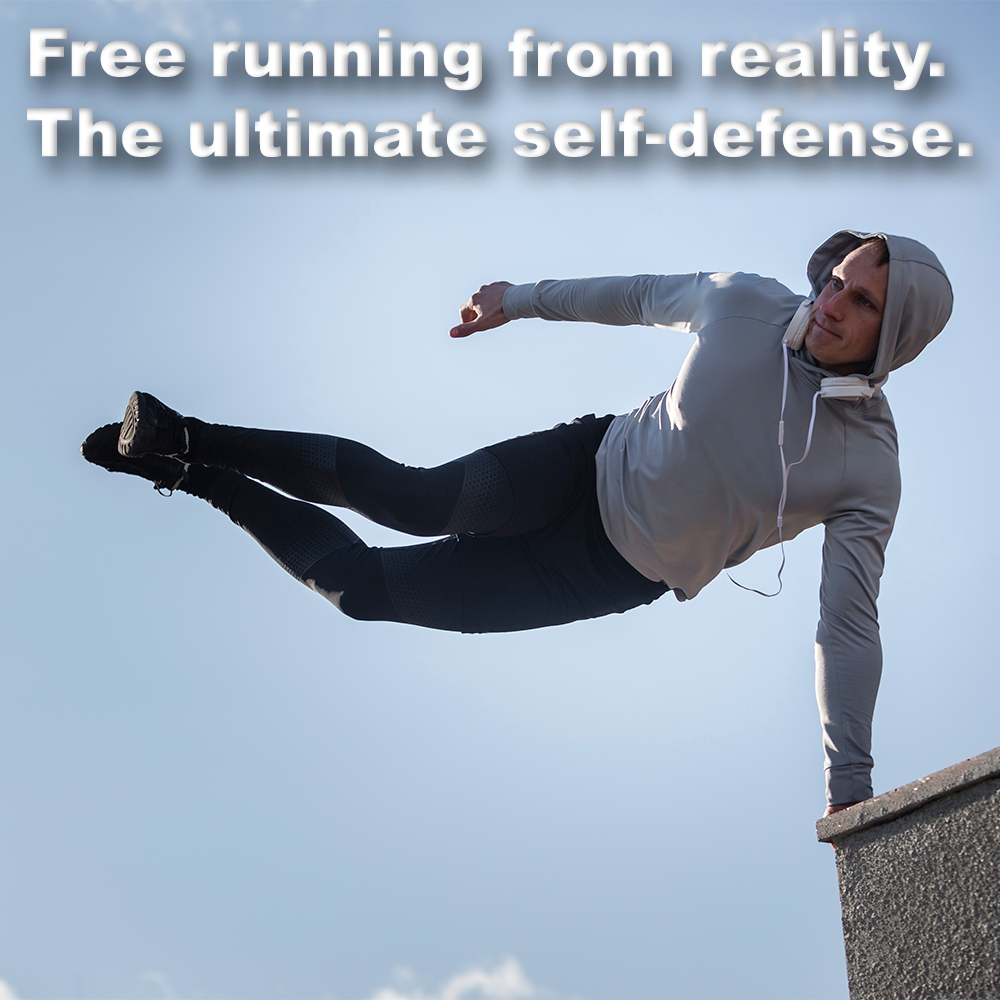 Free running from reality. The ultimate self-defense. image