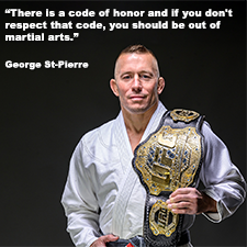 There is a code of honor and if you don’t respect that code, you should be out of martial arts. image