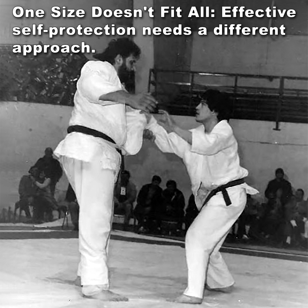 One Size Doesn't Fit All: Effective self-protection needs a different approach. image