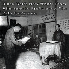 Black Belt? Now What? From Milestone to Proficiency. The Path Continues. image