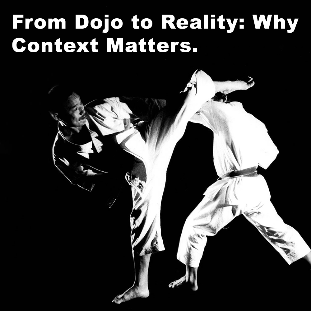 From Dojo to Reality: Why Context Matters. image