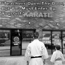 Teachers Open The Door, But You Must Enter By Yourself. image