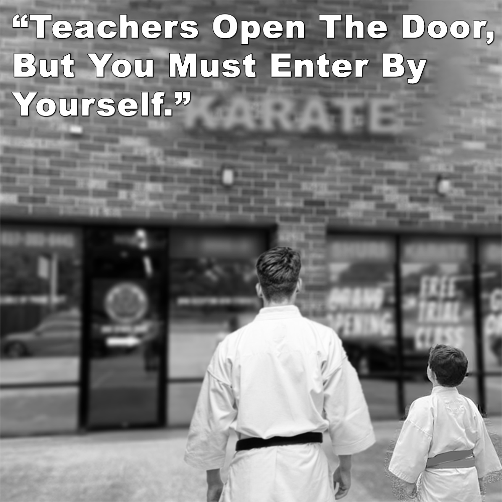 Teachers Open The Door, But You Must Enter By Yourself. image