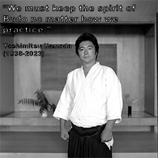 We must keep the spirit of Budo no matter how we practice. image