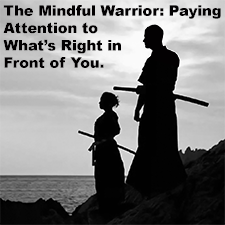 The Mindful Warrior: Paying Attention to What’s Right in Front of You. image