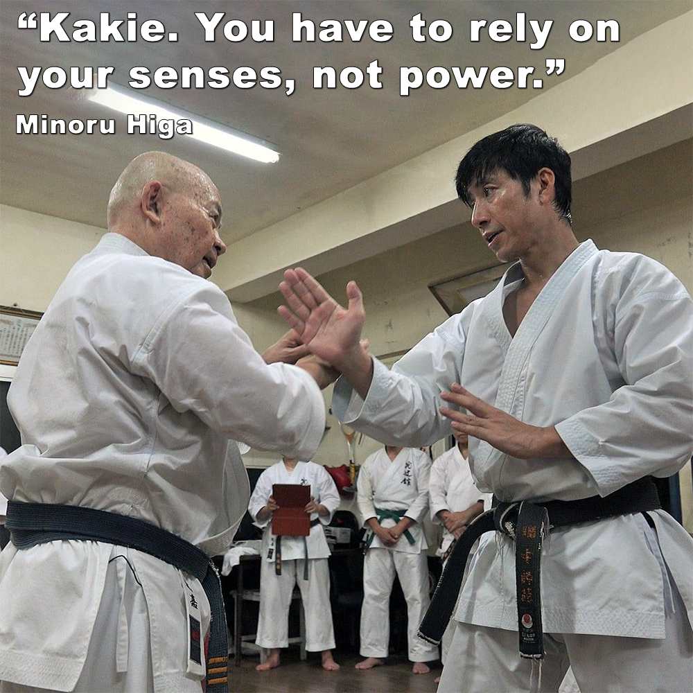 Kakie. You have to rely on your senses, not power. image