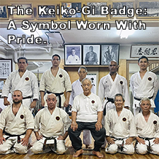 The Keiko-Gi Badge: A Symbol Worn With Pride. image