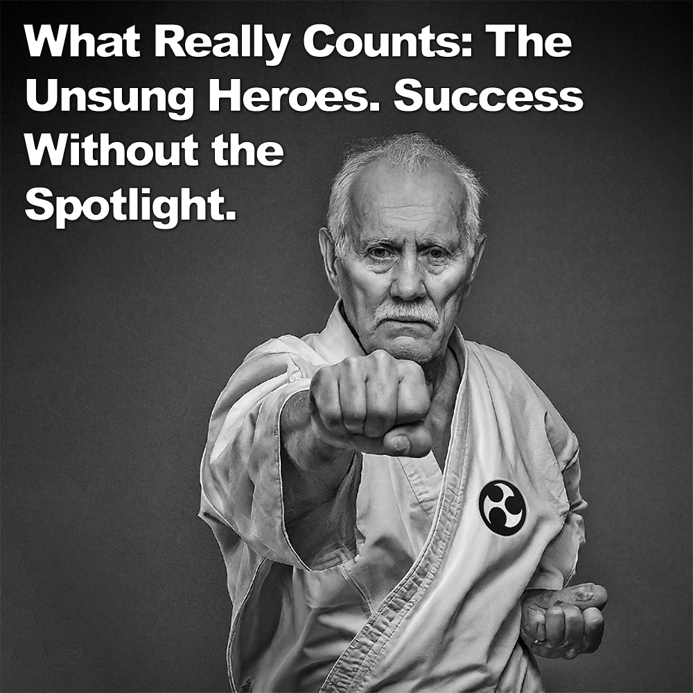 What Really Counts: The Unsung Heroes. Success Without the Spotlight. image