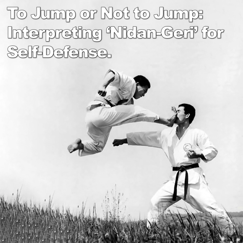 To Jump or Not to Jump: Interpreting ‘Nidan-Geri’ for Self-Defense.image