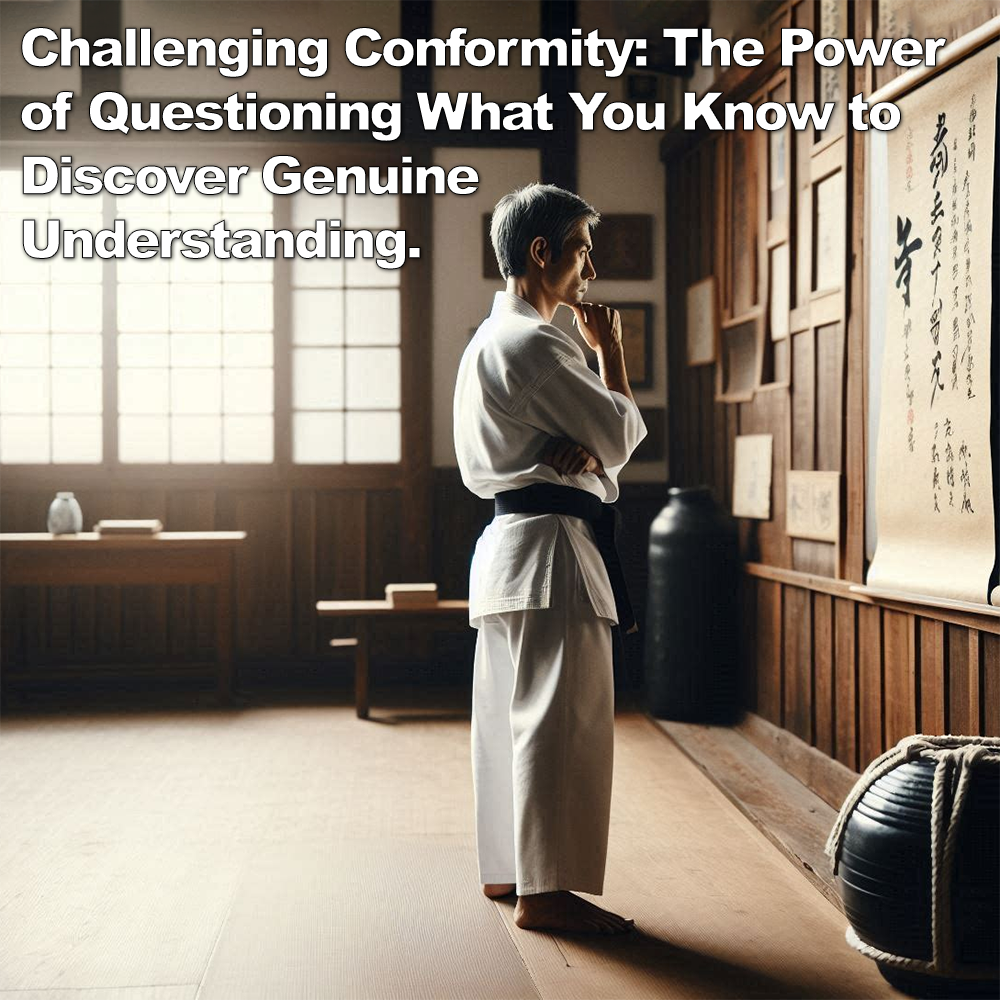 Challenging Conformity: The Power of Questioning What You Know to Discover Genuine Understanding. image