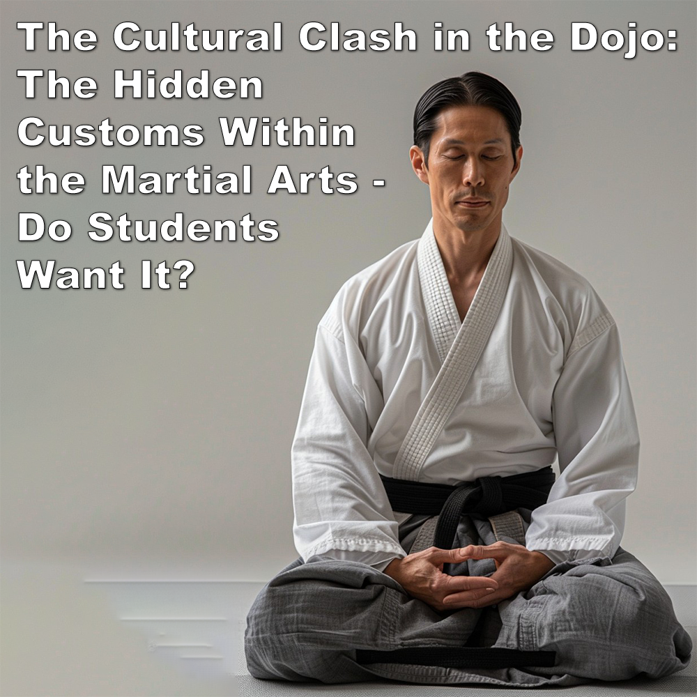 The Cultural Clash in the Dojo: The Hidden Customs Within the Martial Arts – Do Students Want It? image