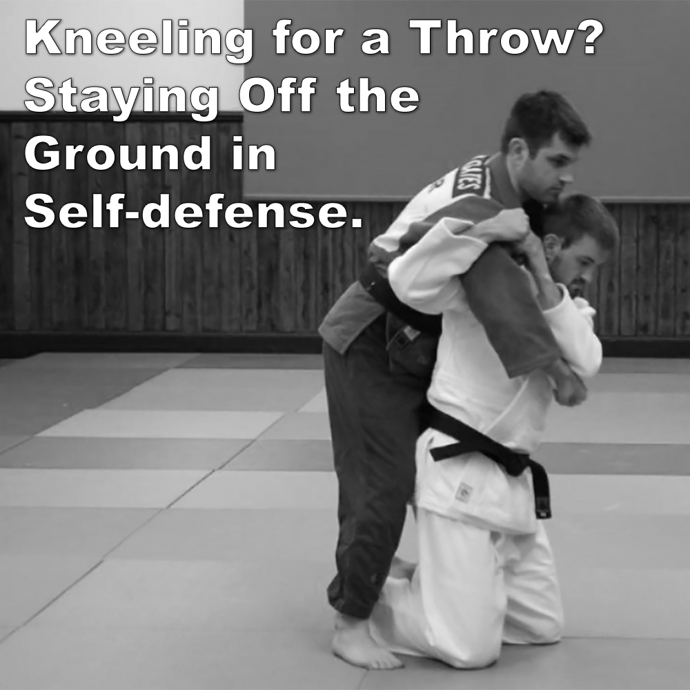 Kneeling for a Throw? Staying Off the Ground in Self-defense. image