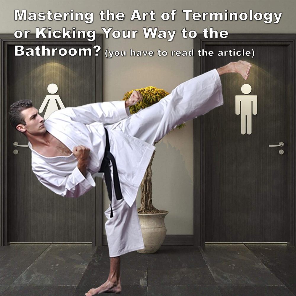 Mastering the Art of Terminology or Kicking Your Way to the Bathroom? (you have to read the article) image