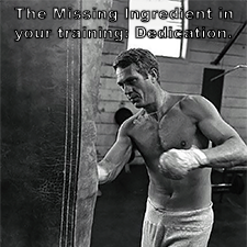 The Missing Ingredient in your training: Dedication. image