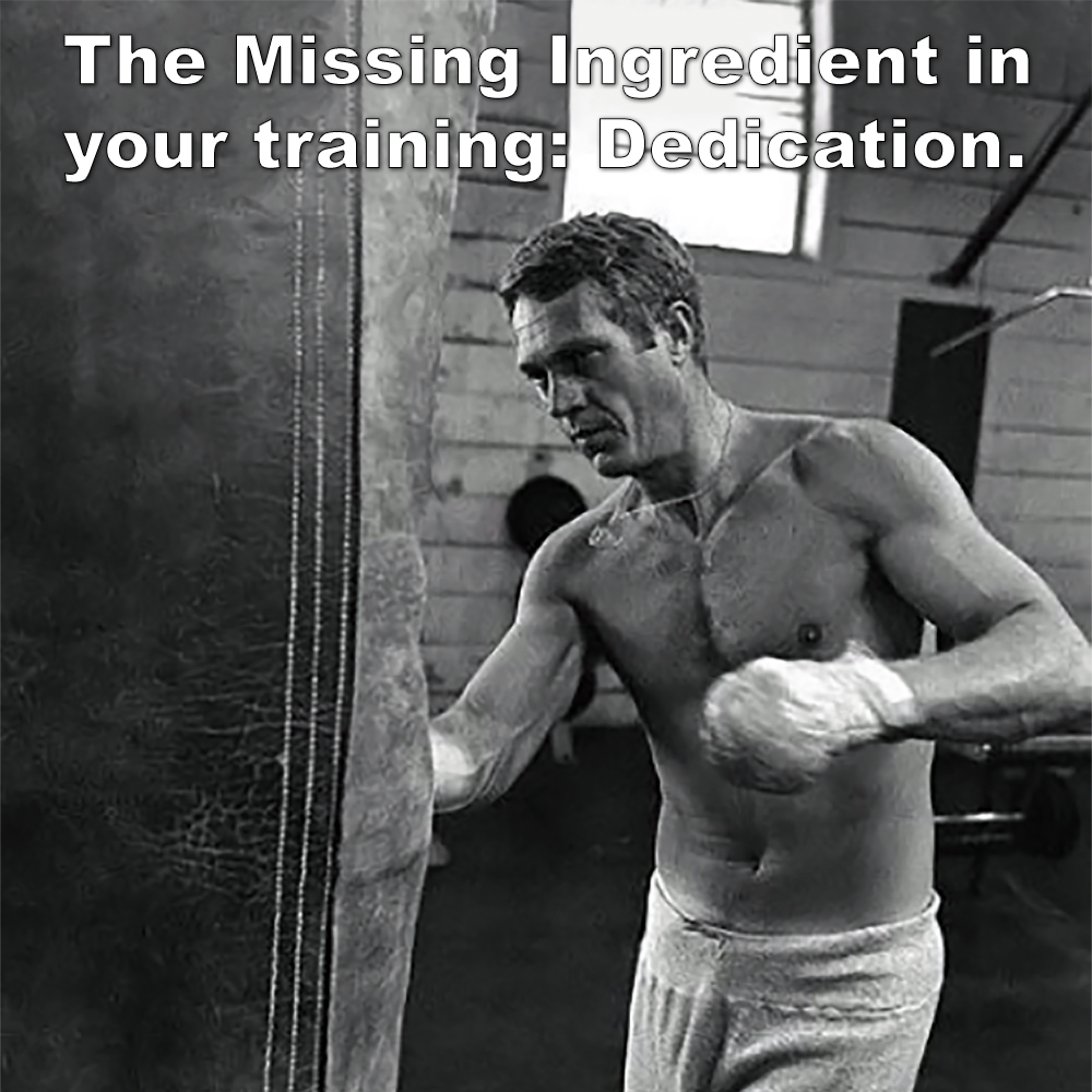 The Missing Ingredient in your training: Dedication. image