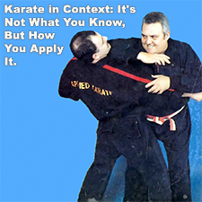 Karate in Context: It’s Not What You Know, But How You Apply It. image