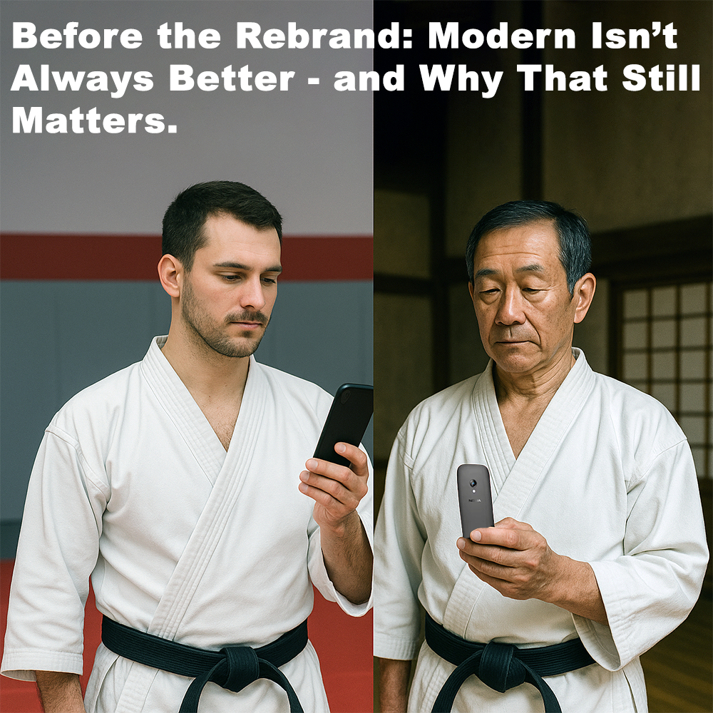 Before the Rebrand: Modern Isn’t Always Better – and Why That Still Matters. image