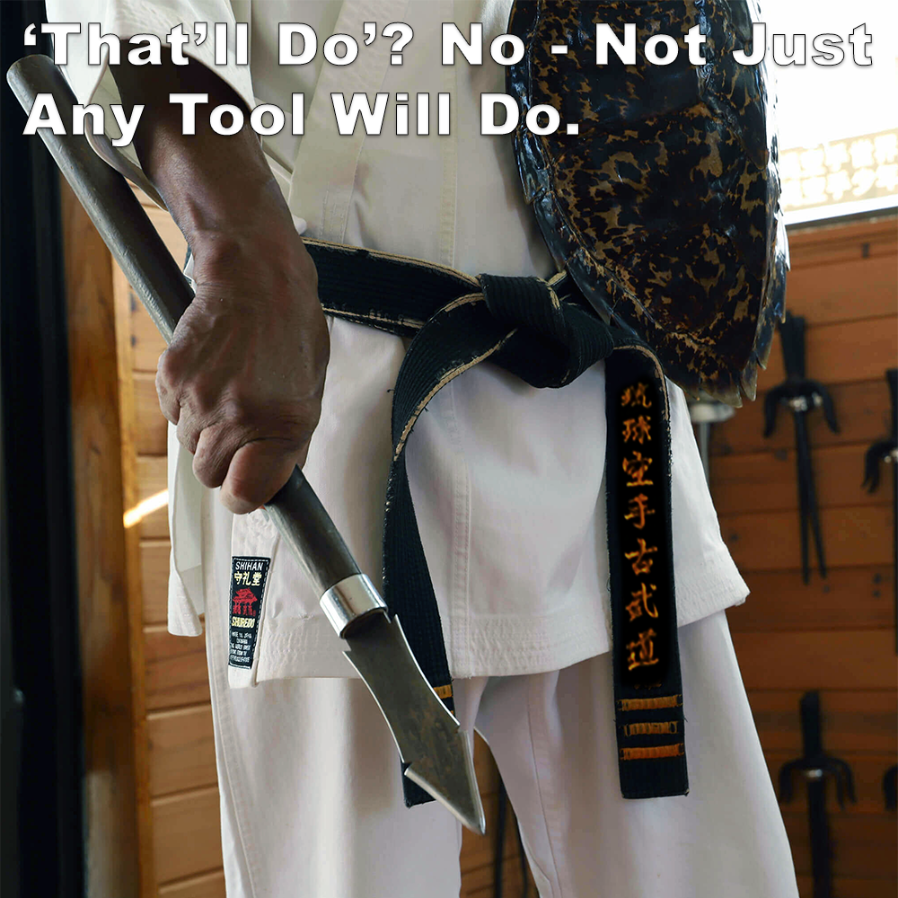 ‘That’ll Do’? No – Not Just Any Tool Will Do. image
