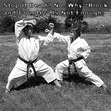 Stop It Dead? No. Why Block and Counter Is Not Enough. image