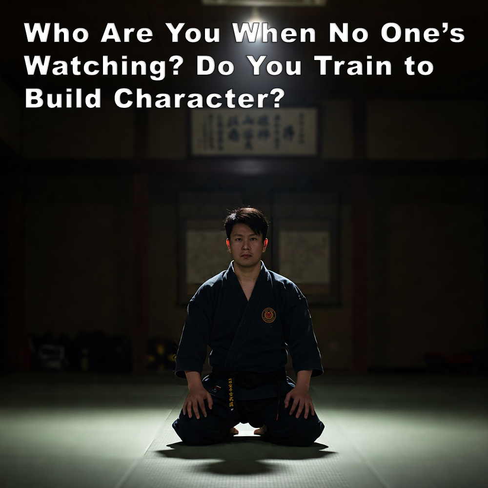 Who Are You When No One’s Watching? Do You Train to Build Character? image