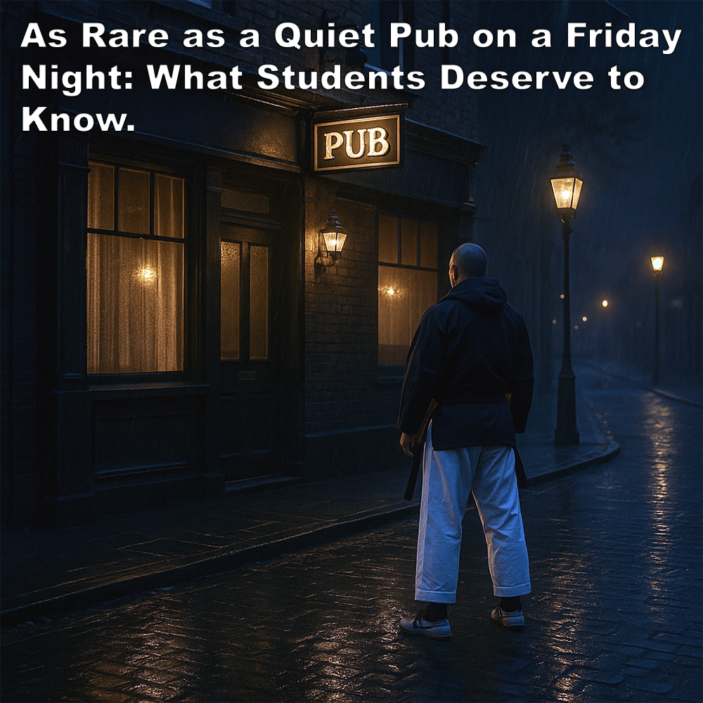 As Rare as a Quiet Pub on a Friday Night: What Students Deserve to Know. image