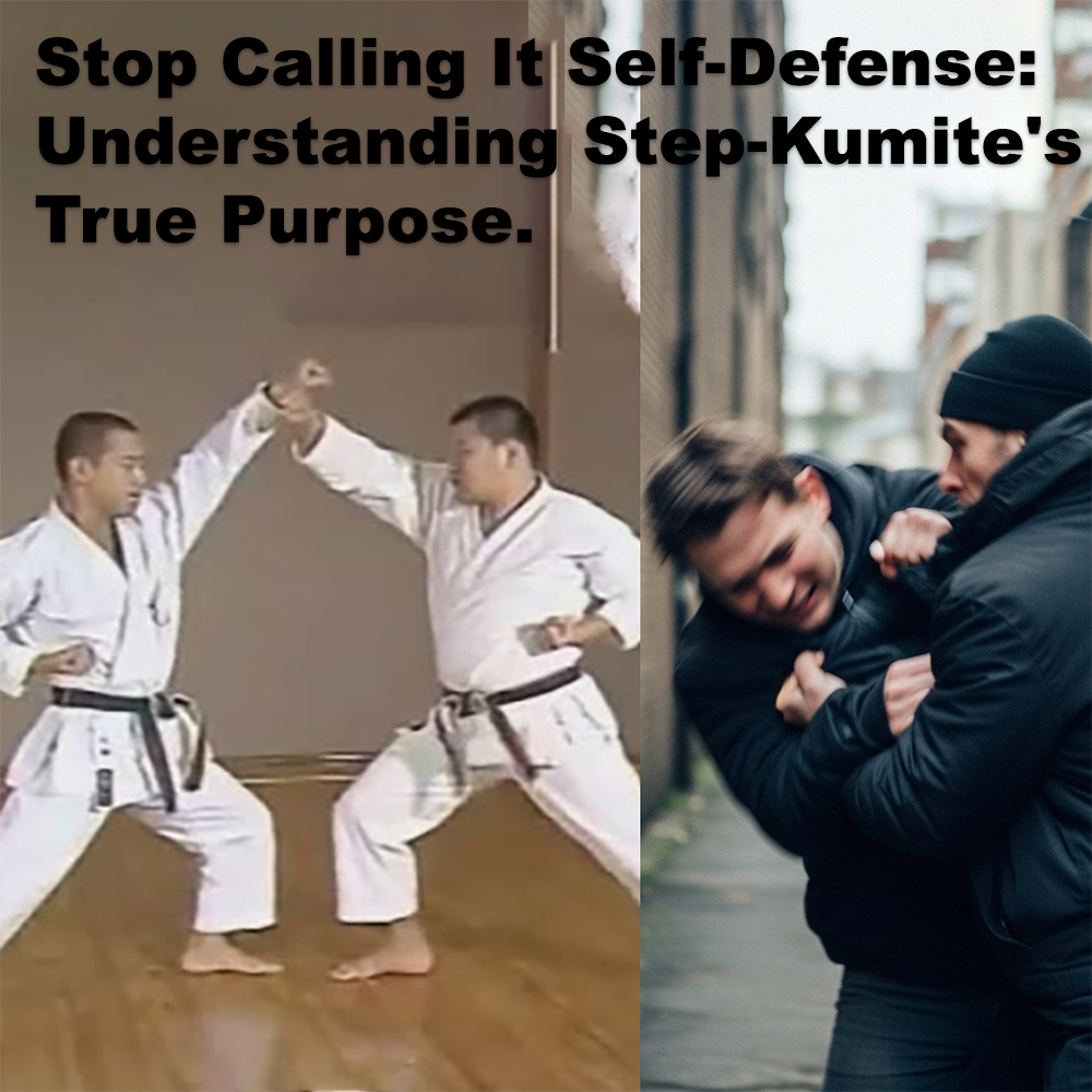 Stop Calling It Self-Defense: Understanding Step-Kumite’s True Purpose. image