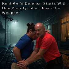 Real Knife Defense Starts With One Priority: Shut Down the Weapon. image