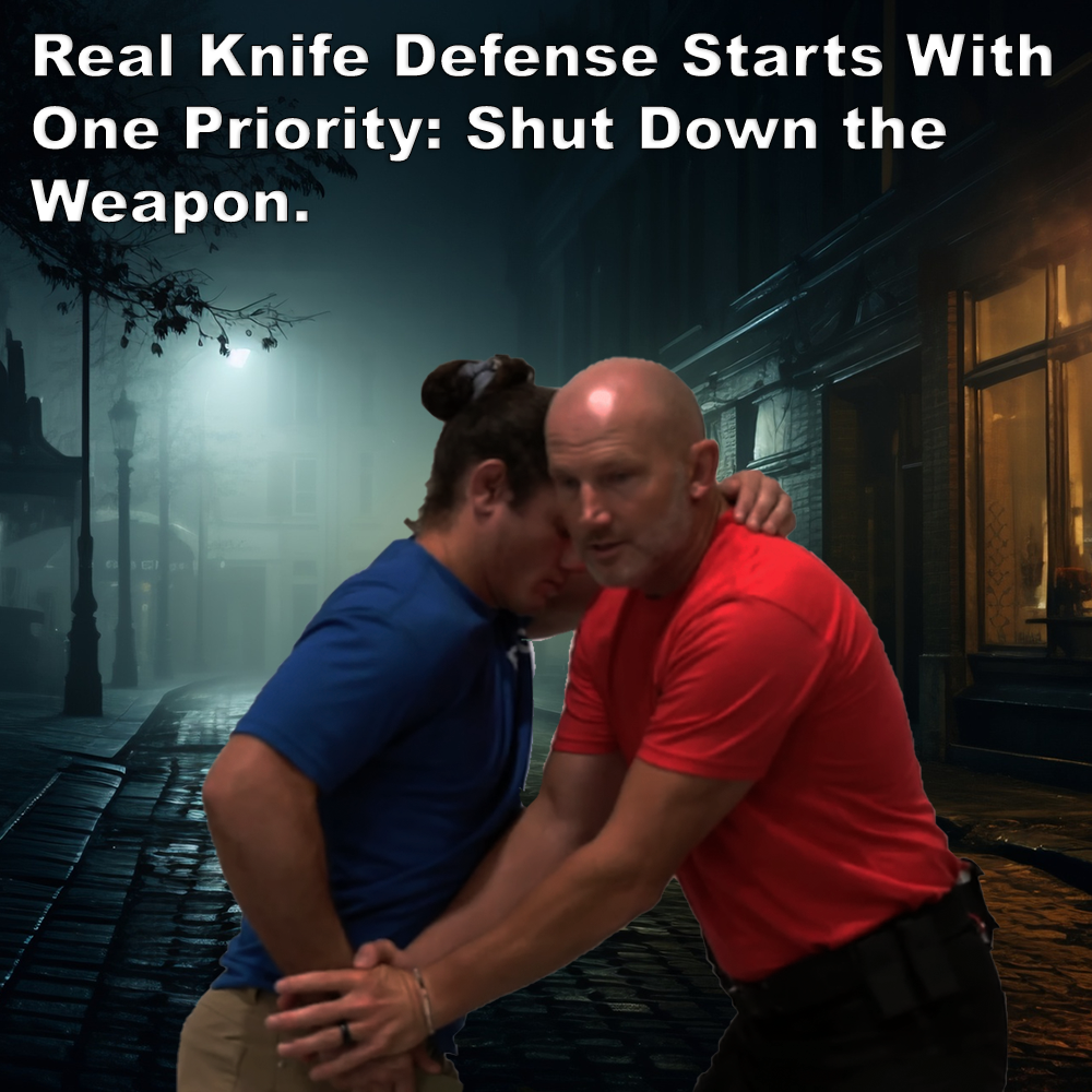 Real Knife Defense Starts With One Priority: Shut Down the Weapon. image