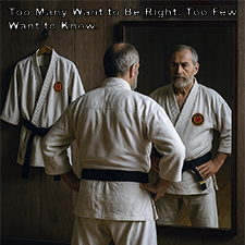 Too Many Want to Be Right. Too Few Want to Know. image
