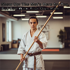 Show Up: The Mat’s Here for You, But You Walk Your Own Path. image