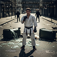 Calling It Self-Defense Doesn’t Make It True: Most Dojos Teach Fighting. image