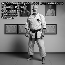 When Older Eyes Meet Unpredictable Hands – Karate, Age, and the Untrained Threat. image