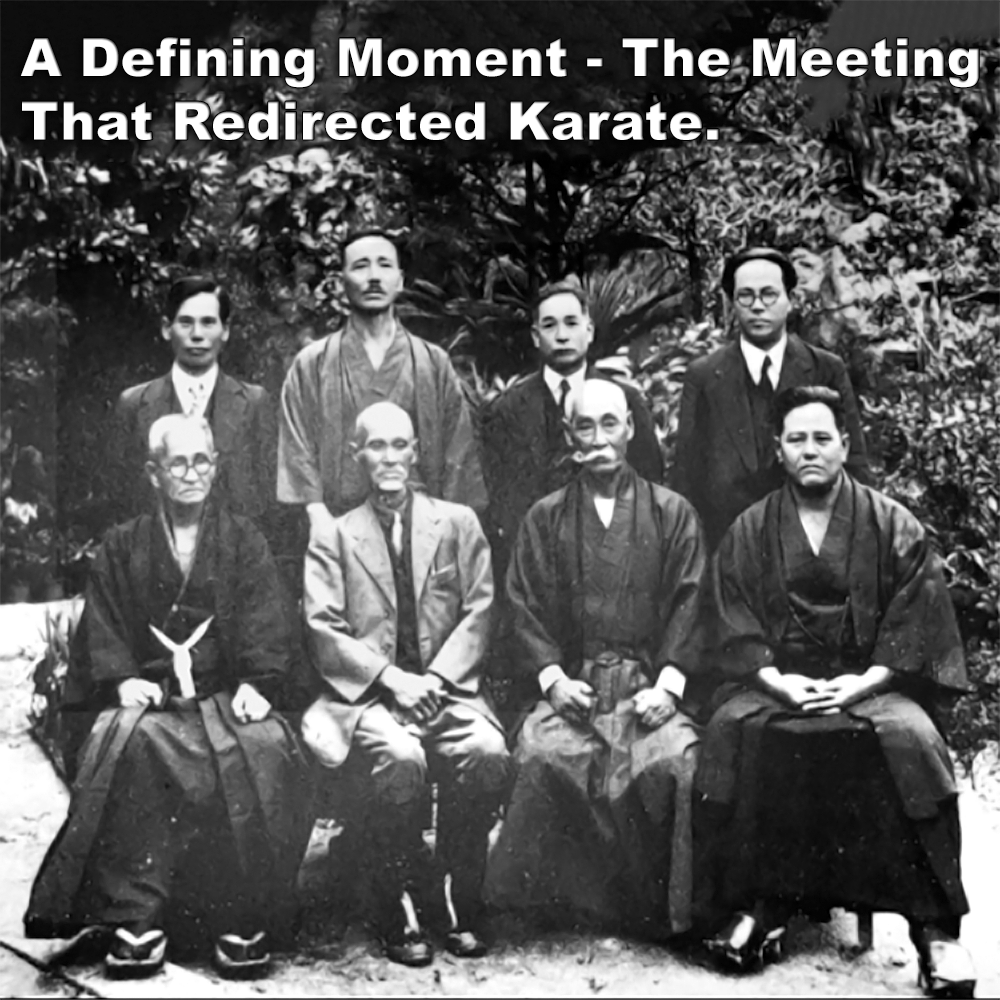 A Defining Moment – The Meeting That Redirected Karate. image