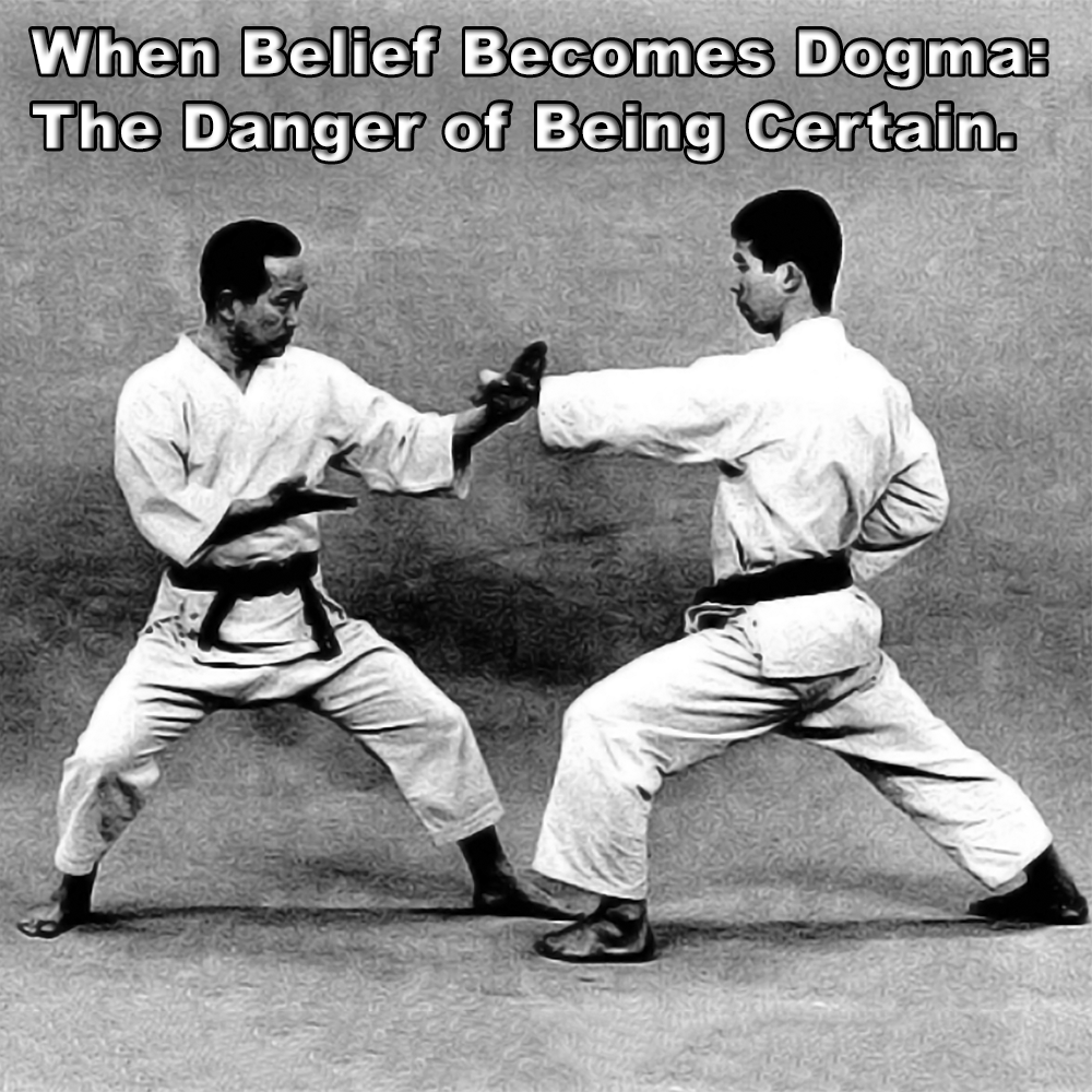 When Belief Becomes Dogma: The Danger of Being Certain. image