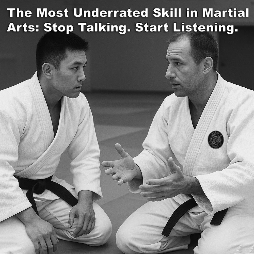 The Most Underrated Skill in Martial Arts: Stop Talking. Start Listening. image