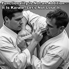 Functionality is Not an Addition – It Is Karate. Let’s Not Lose It. image