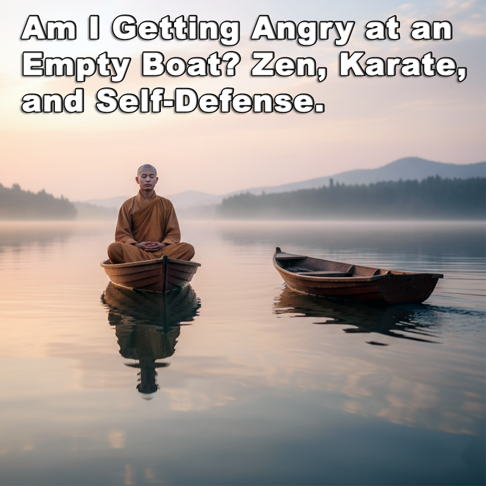 Am I Getting Angry at an Empty Boat? Zen, Karate, and Self-Defense. image