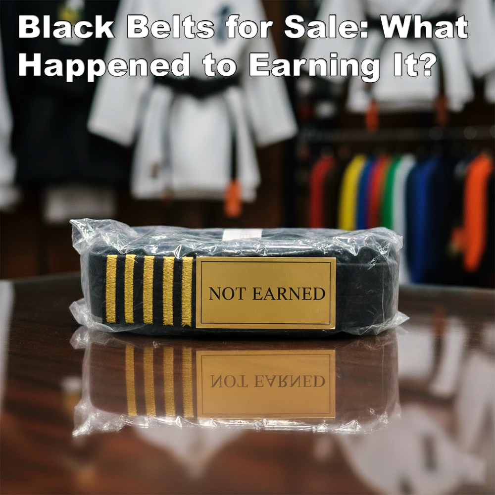 Black Belts for Sale: What Happened to Earning It? image