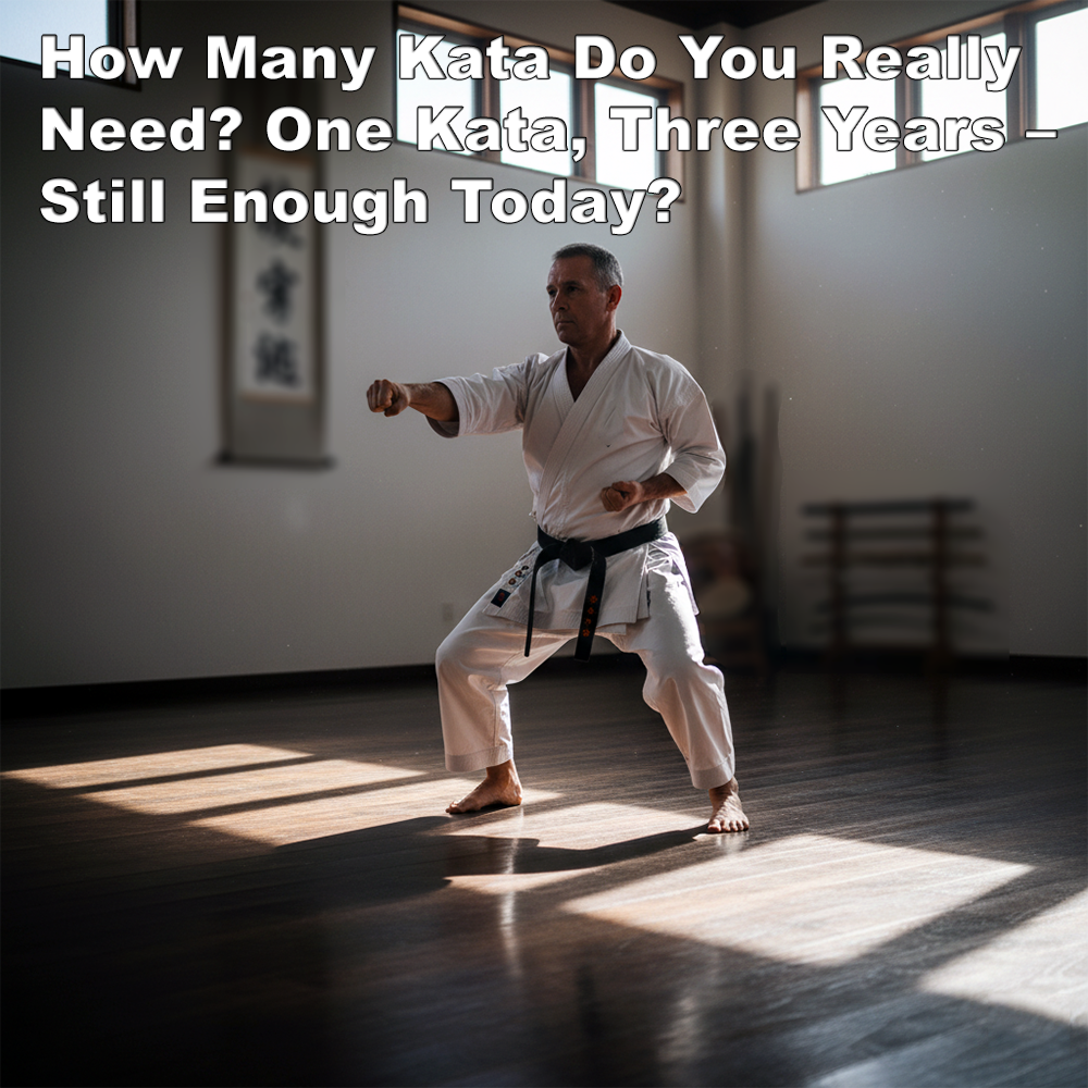 How Many Kata Do You Really Need? One Kata, Three Years – Still Enough Today? image