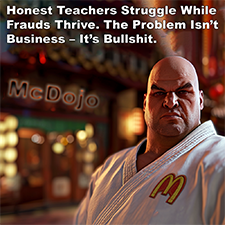 Honest Teachers Struggle While Frauds Thrive. The Problem Isn’t Business – It’s Bullshit. image