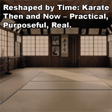 Reshaped by Time: Karate Then and Now – Practical, Purposeful, Real. image