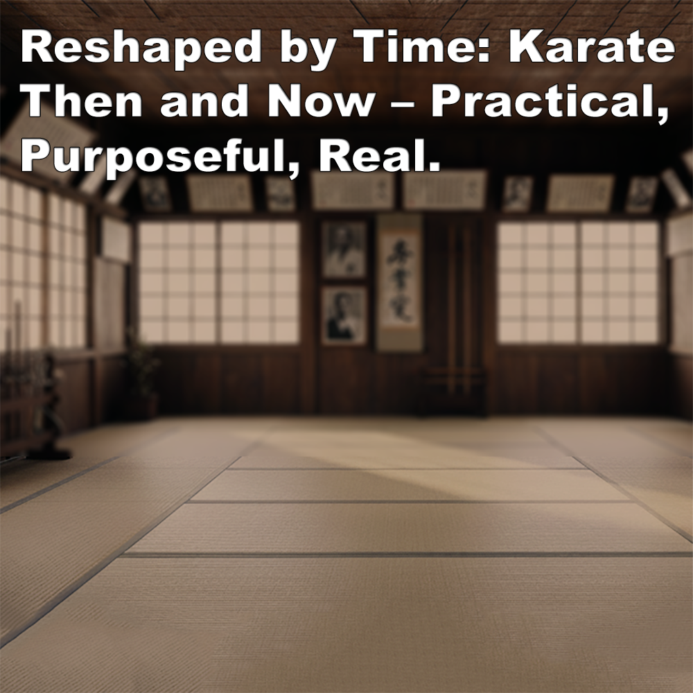 Reshaped by Time: Karate Then and Now – Practical, Purposeful, Real. image