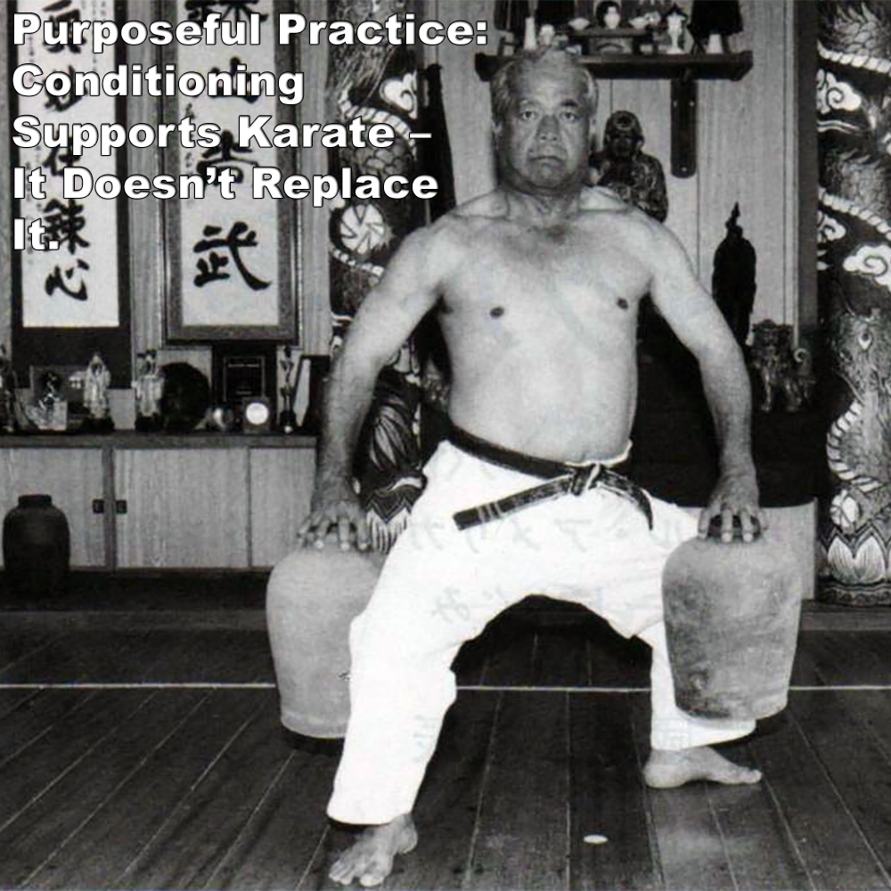 Purposeful Practice: Conditioning Supports Karate – It Doesn’t Replace It. image