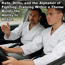 Kata, Drills, and the Alphabet of Fighting: Training Within a Theme Builds the Ability to Adapt. image