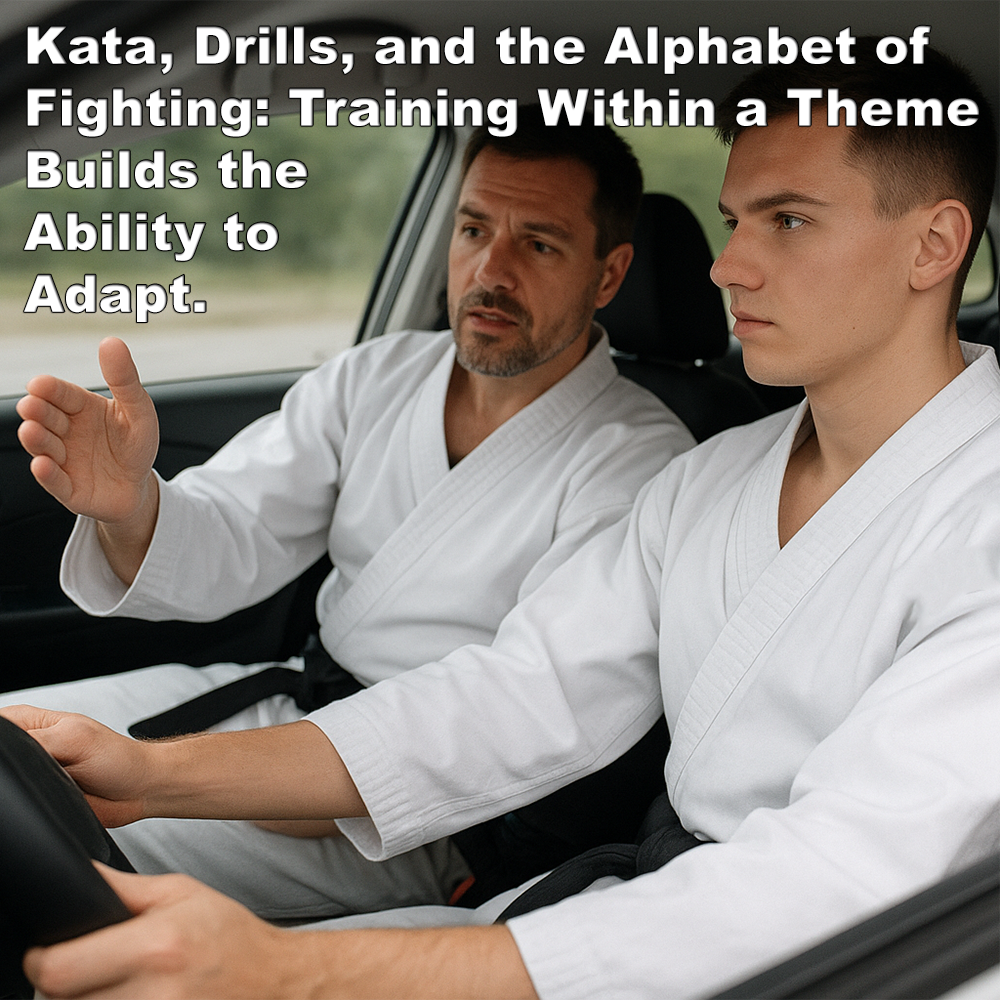 Kata, Drills, and the Alphabet of Fighting: Training Within a Theme Builds the Ability to Adapt. image